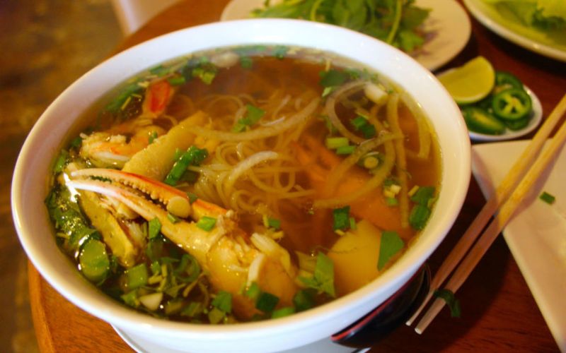 Crab phở
