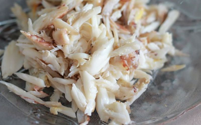 Prepare broth, crab meat, and herbs ahead, and store noodles dry for easy prep