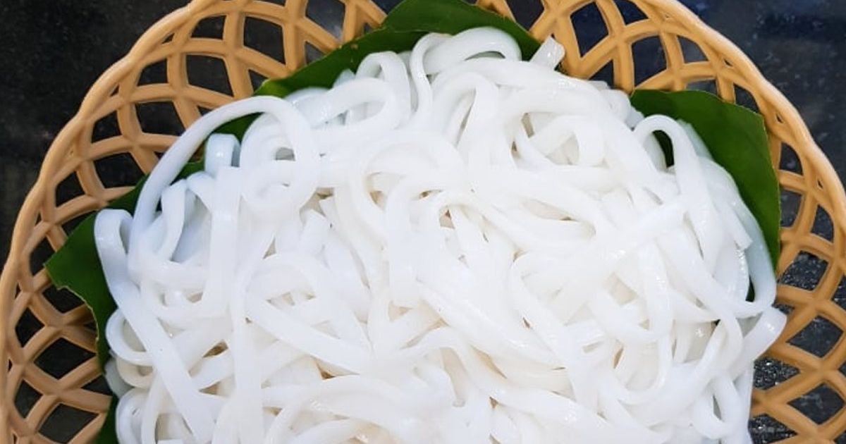 Medium fresh noodles