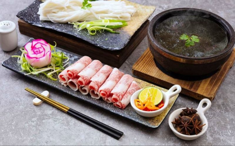 Stone bowl pho offers protein variety to support balanced family nutrition