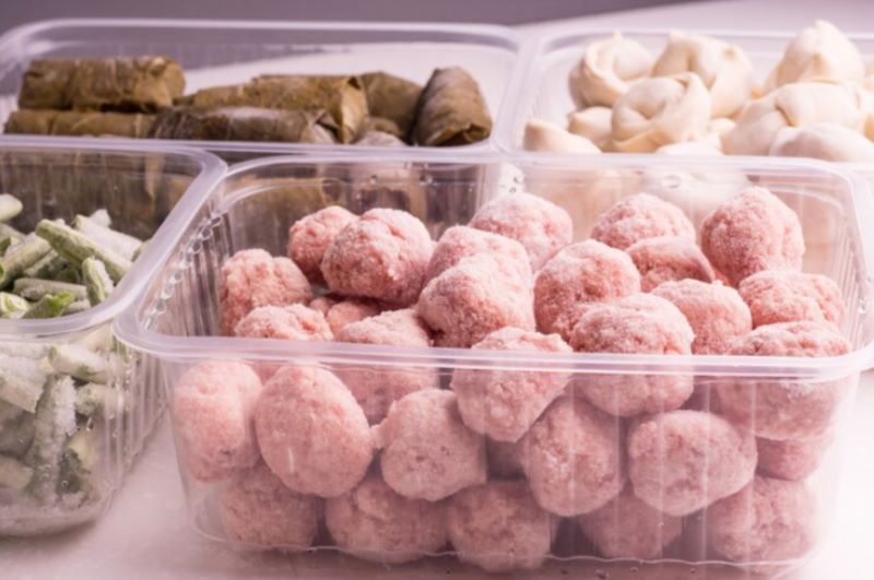 Freeze meatballs portions for future meals