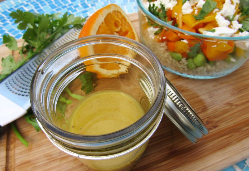 The citrus vinaigrette