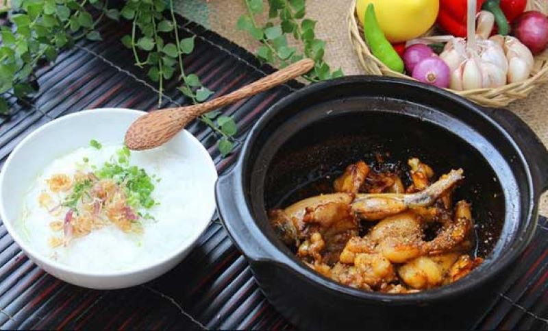 Frog porridge is lower in calories than other common porridges