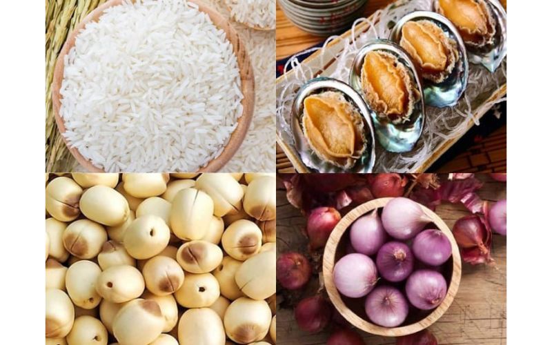 Cháo bào ngư hạt sen là món ăn bổ dưỡng, giúp bé ngủ ngon và dễ tiêu hóa