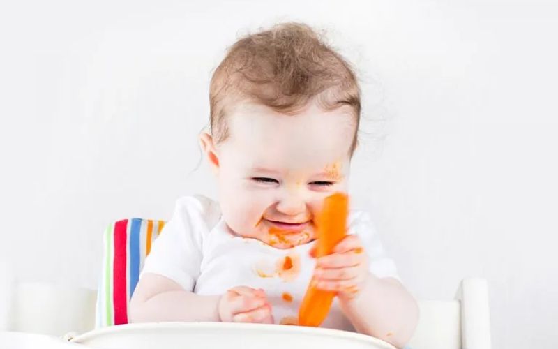 Baby-led weaning can be simple, but may feel messy and cause parental anxiety