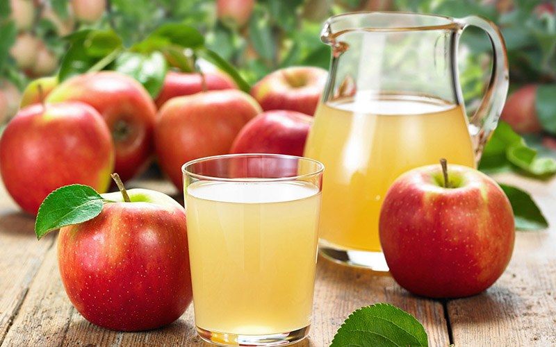 Babies can safely start diluted apple juice at 12 months as their first juice