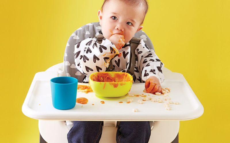 Babies are typically ready for solids around 6 months