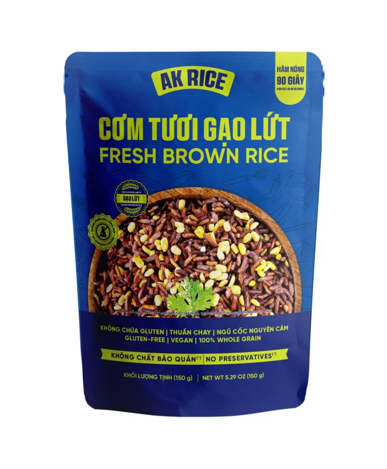 Fresh brown rice - AK FOOD