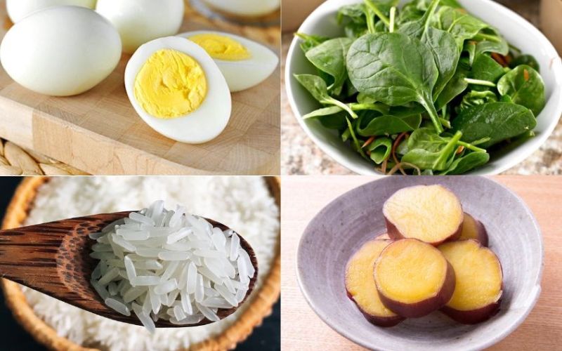 Cháo tôm bí đỏ cung cấp protein và vitamin A