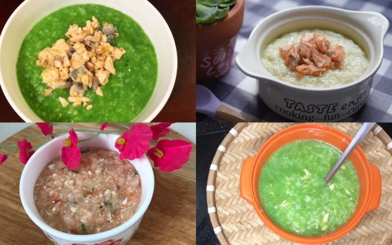 Thực đơn đa dạng như cách nấu cháo hạt sen cho bé ăn dặm 6 tháng giúp bé hứng thú hơn