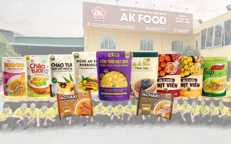 AK Food mang đến giải pháp bữa sáng nhanh chỉ 3–5 phút nhưng vẫn đủ dinh dưỡng cho nhịp sống bận rộn.