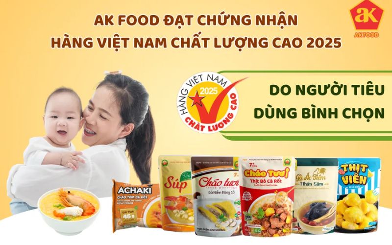 AK Food mang đến giải pháp bữa sáng dinh dưỡng – tiện lợi chỉ 3–5 phút