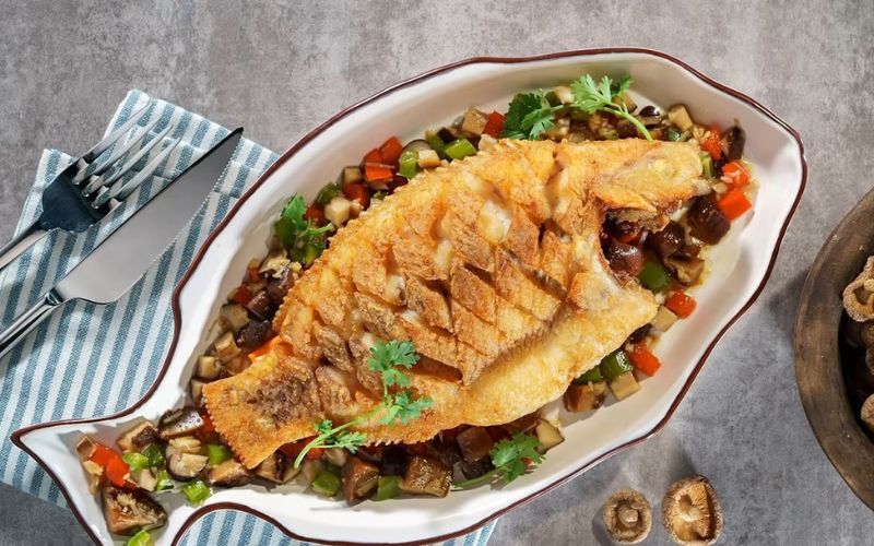 Cá diêu hồng – lựa chọn thanh mát, bổ dưỡng cho bữa trưa ngày hè