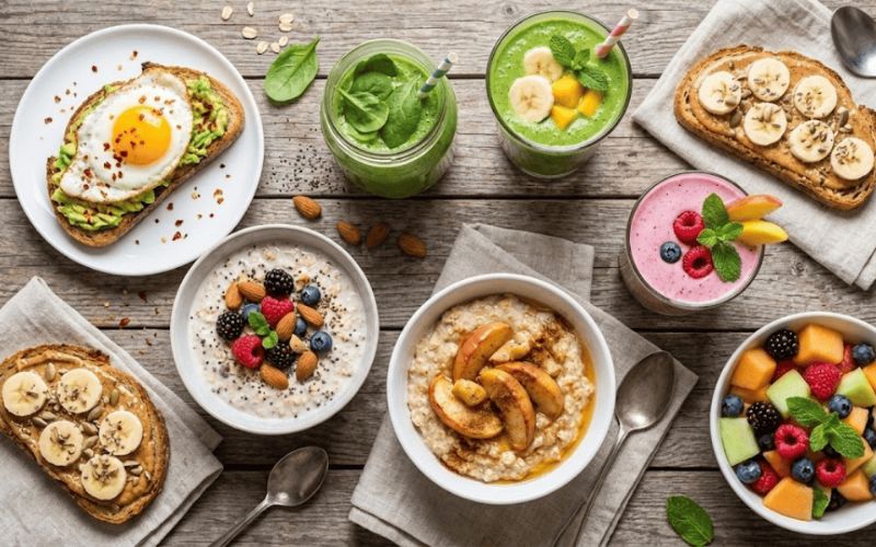 Những công thức ăn sáng nhanh 5–10 phút giúp gia đình bận rộn vẫn đảm bảo đủ dinh dưỡng để bắt đầu ngày mới.