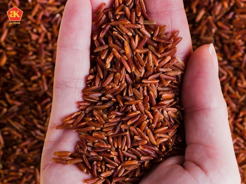 Brown rice represents the whole-grain form of rice