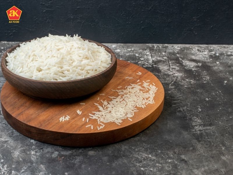 White rice has advantages, including shorter cooking times