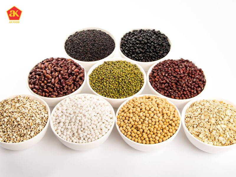Varieties of whole grains