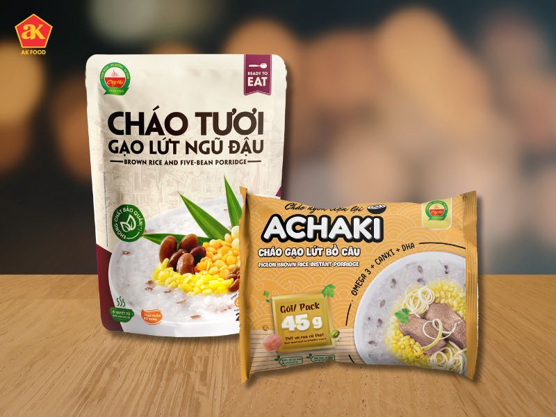 AK FOOD's nutritious rice porridge demonstrates how whole grains can be transformed into convenient