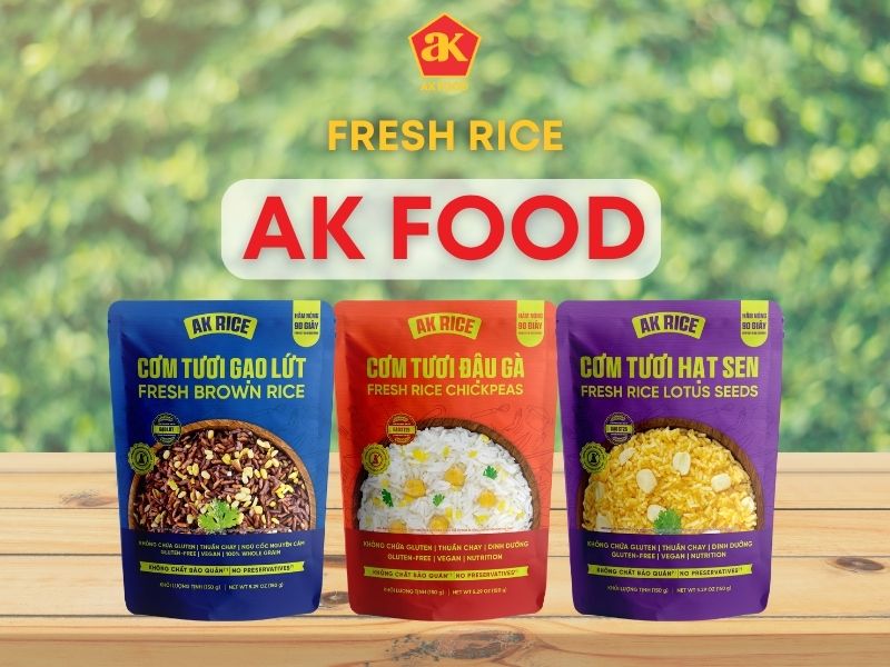 Nutritious fresh rice products from AK FOOD
