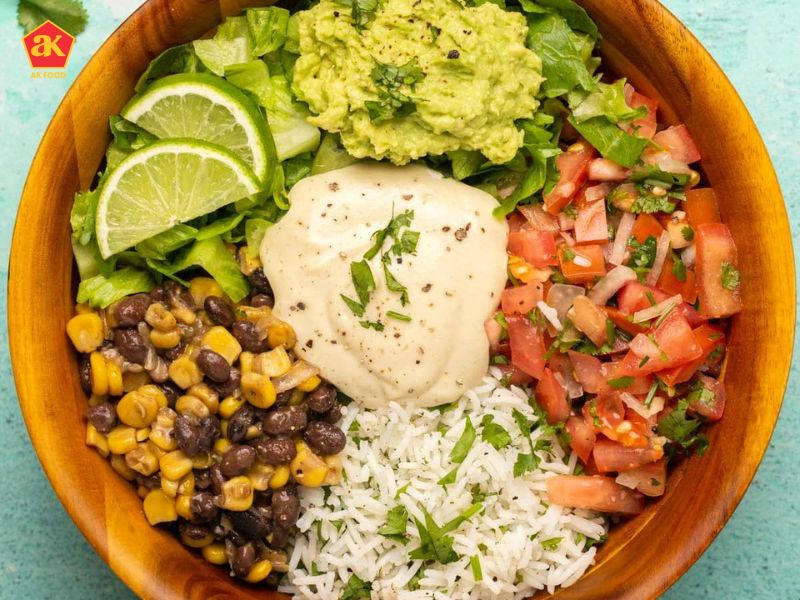 Vegan burrito bowl