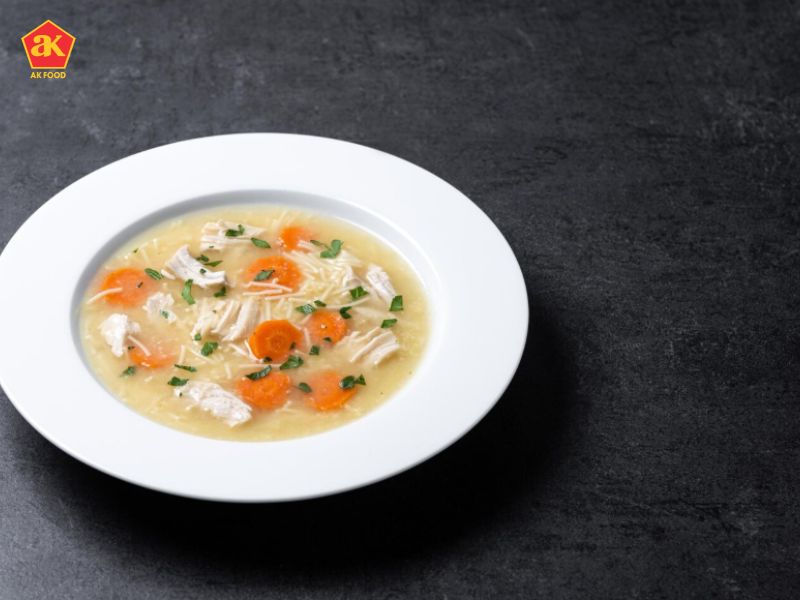 Easy chicken and rice soup